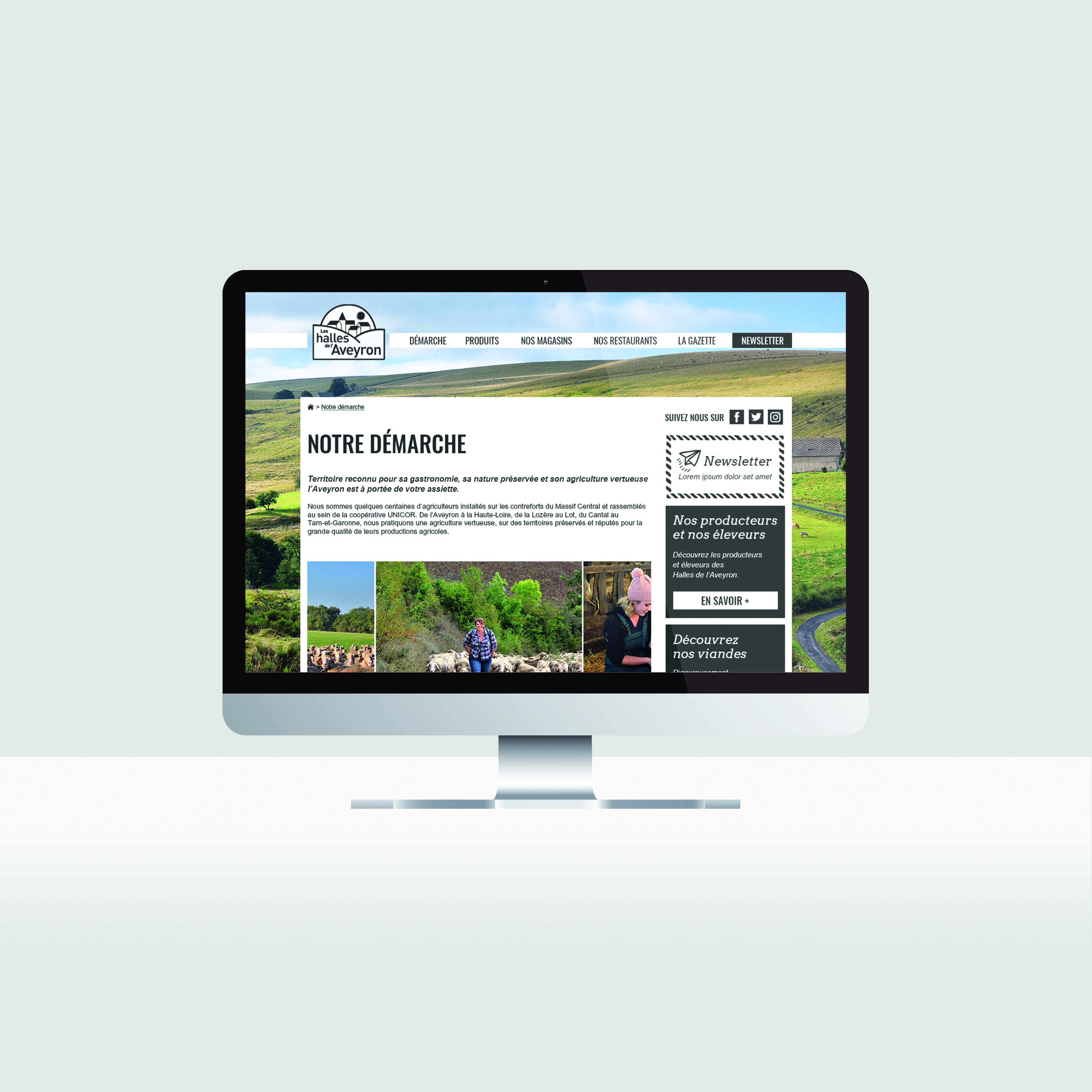 HDA – Création d’un site vitrine