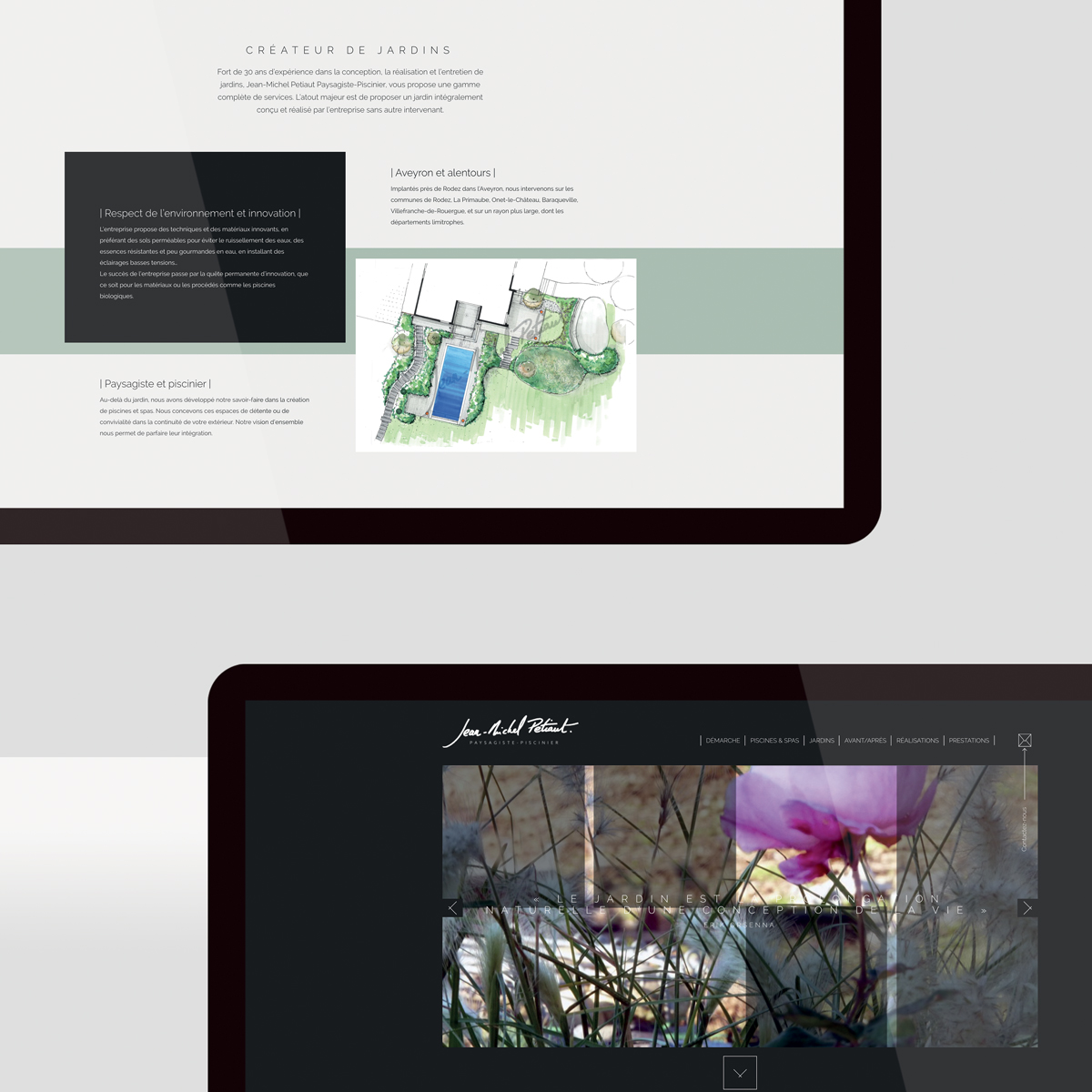 Petiaut Paysagiste – site web